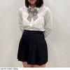 WEGO School Long Sleeve School High Middle Size White Shirt, Top, Uniform, Uniform, Girls' School, School, Cosplay, Events, Spring, Summer, Autumn,