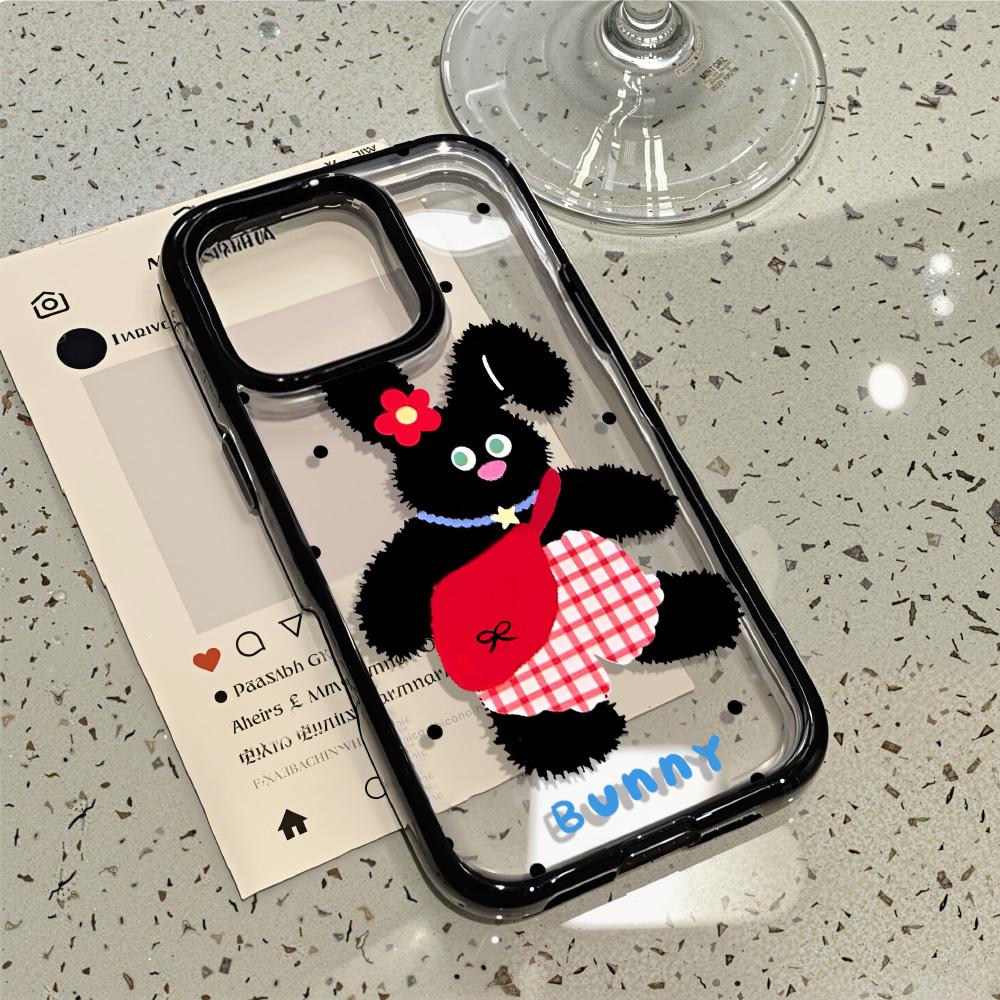 Hasenhülle für iPhone 11 12 13 iPhone 13 14 15 Pro 15 16 Pro Max Samsung A15 A16 A25 A26 A55 A56 S25 S24 S22 S23