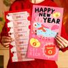 Big 2026 Red Envelopes Paper Lucky Money Gifts Chinese New Year 2026 Horse Year Red Pockets Money Pouch Hongbao Gifts