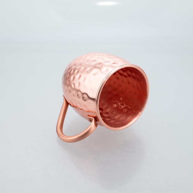 Pure Copper Moscow Mule Mug 350Ml 500Ml – Handcrafted Copper Cup For Cocktails, Mojitos, Whiskey, Beer – Classic Hammered Finish