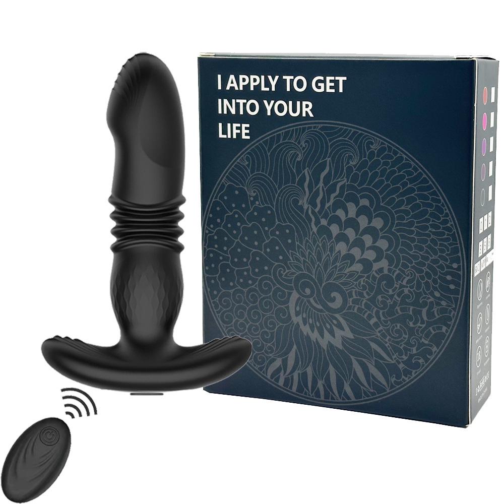 2nd Gen Electric Remote Prostate Massager for Men - Vibrating Anal Plug Adult Toy