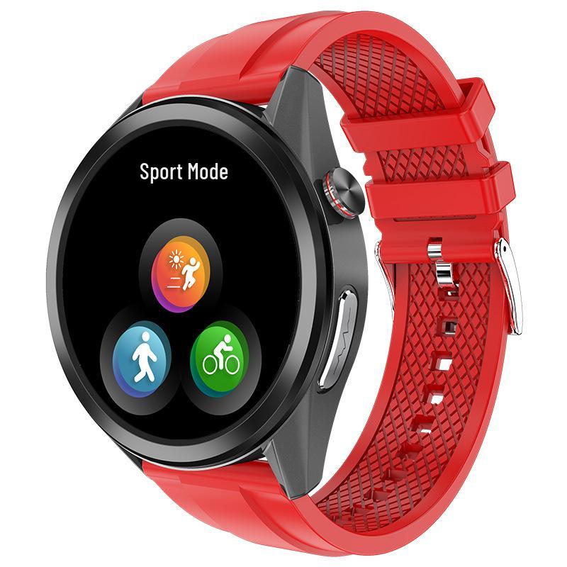 Smartwatch W10: Blood Pressure, Heart Rate, ECG, Blood Oxygen, Body Temperature, Sleep Tracking, Sports & Weather Features