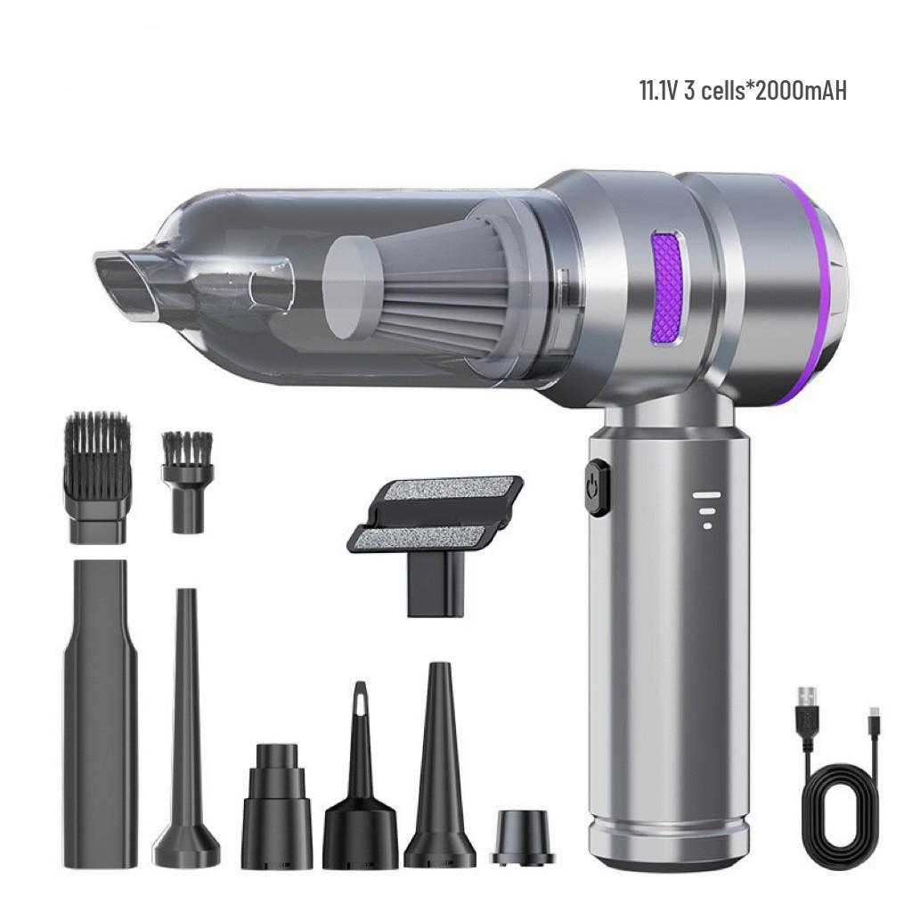 High-Power Handheld Car Vacuum & Inflatable Dust Blower