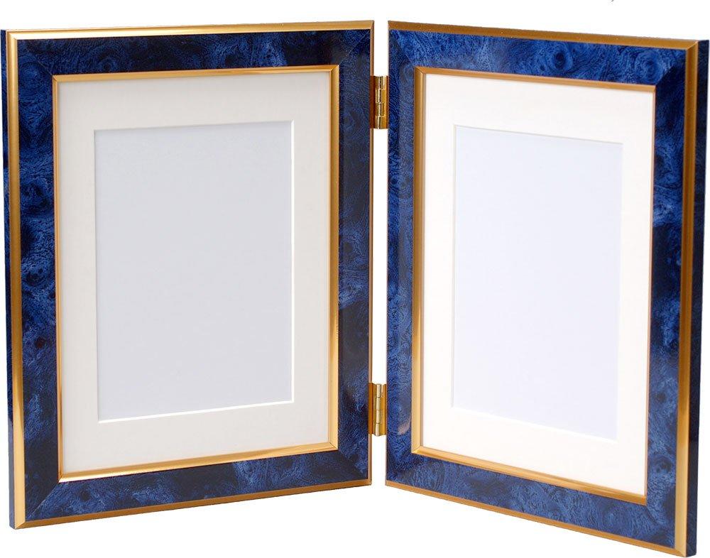 

Banjo Photo Frame Double Frame Basic 2L Vertical Blue DF-B5BL