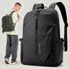 Sleek Black Waterproof Backpack for Men Stylish & Functional Laptop Backpack for Daily Use & Travel