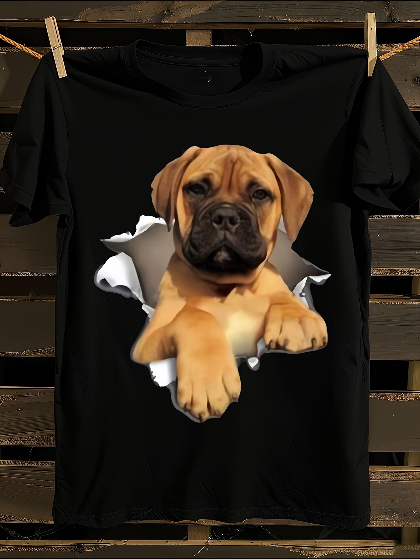 WoBullmastiff Рваная футболка XXL