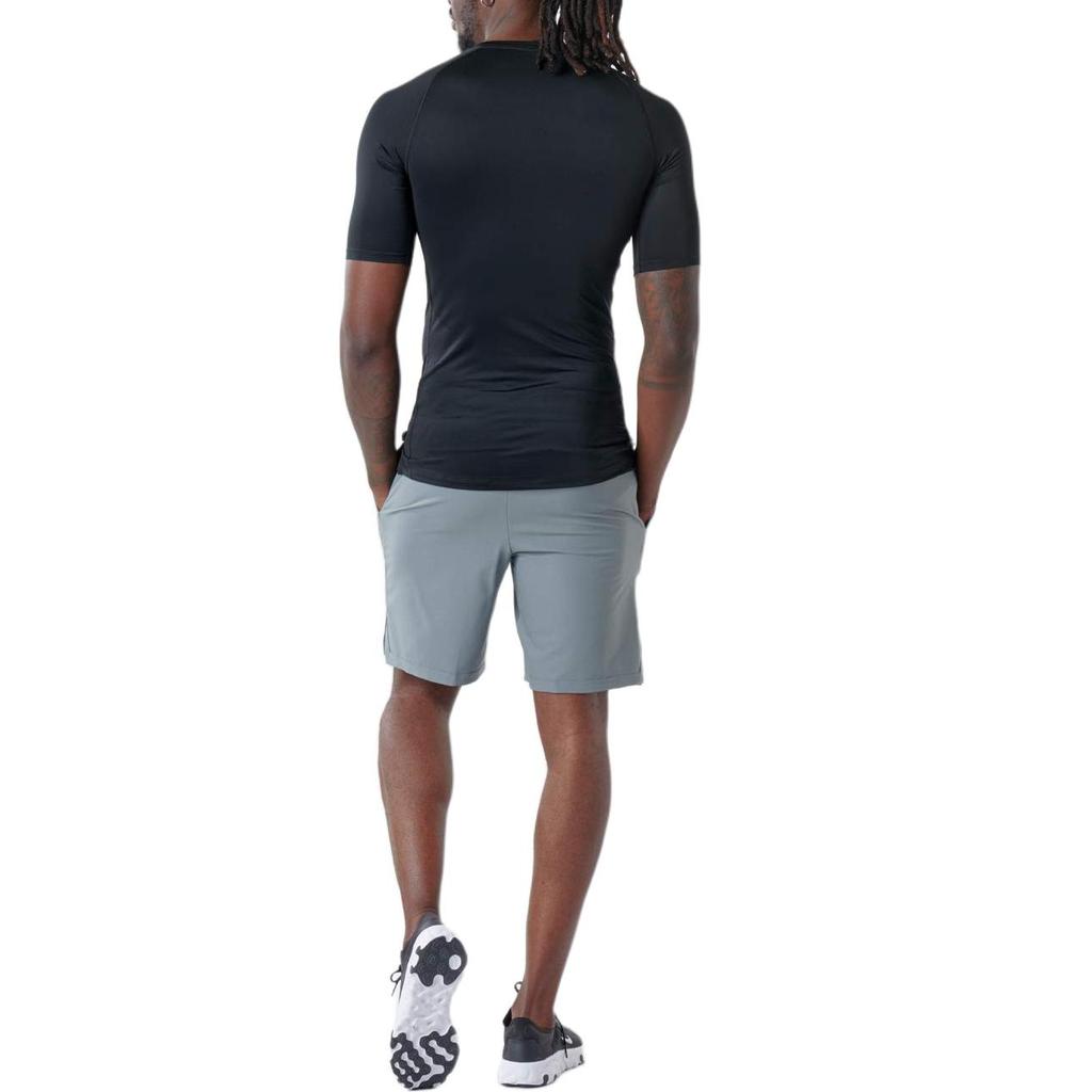 Nike Logo Printed Casual Crew Neck Short Sleeve T-Shirt Men Tops Black BV5631-010