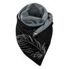 Unisex Scarf Printed Button Scarves Wrap Soft Warm Windshield Scarf