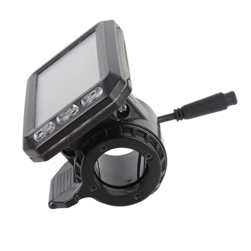 Electric Scooter LCD Meter 3 Buttons Water Proof 6Pin Male Connector Power Speed Display Dashboard F