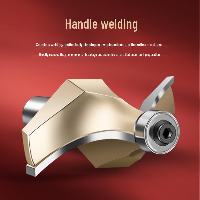 Tiangong Woodworking Rounding Over Bit - Arc Chamfering Router Bit for Wood and Bakelite