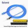 BOSENDE Telecommunication Grade Indoor Armored Single Mode Fiber Optic Patch Cable