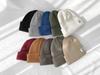 Damen- und Herren-Western-Beanie Herbst Winter Einfache Mütze