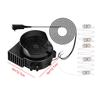 Blower For Inflatables Inflating Decorations Inflator 12V 1.5A Quiet Inflatables Blower With 5 LED Lights For Christmas Beach