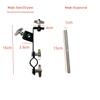 Multi-Functional Musical Instrument Stand Extension Clip for Cowbell, Wind Chime, Jazz Drum, and Cymbal