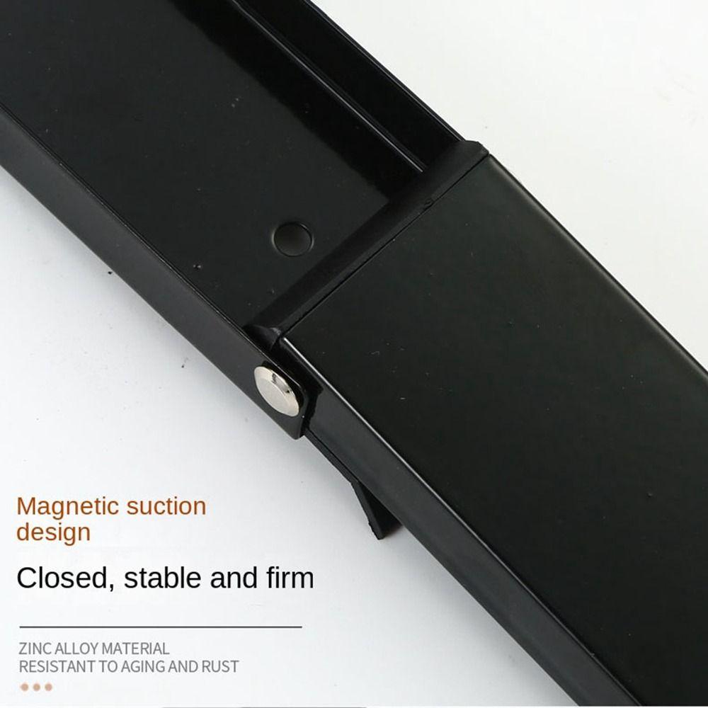 New Stainless Steel Folding Door Stop Self Adhesive Sound Dampening Door Wedge No Drilling Multifunction Door Holder Door