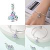New 100% Copper Love Hug Charms Suitable Fororiginal Bracelet Women Diy Jewelry Making Mother'S Day Gift