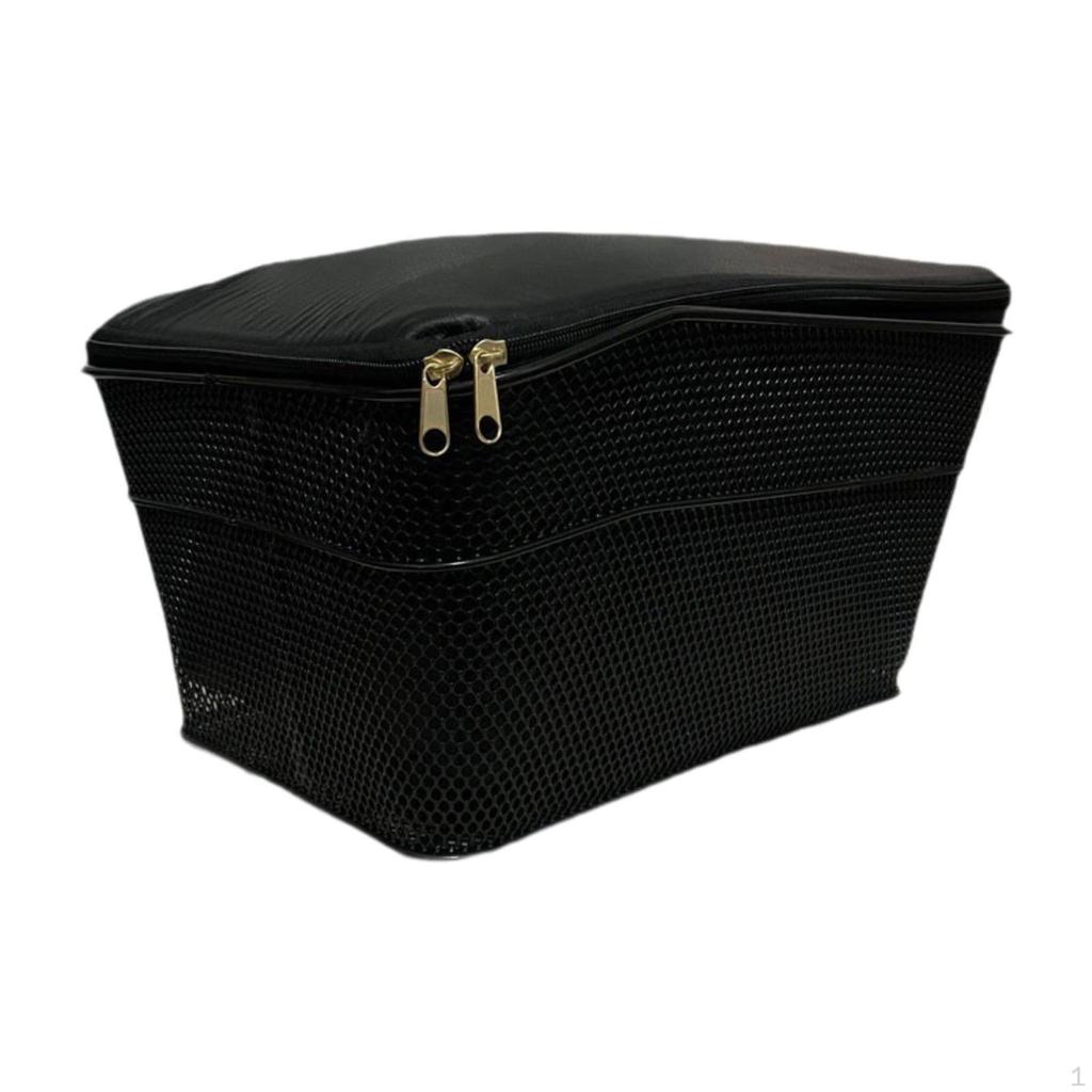 Bike Rear Basket Luggage Rack, Takeaways Carrier, Storage Bicycle Cargo Rack