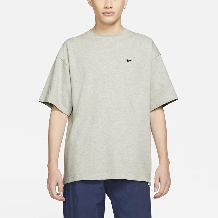 Nike X Kim Jones Air Logo Crew Neck Short Sleeve T-Shirt Unisex Tops Grey DC9987-050