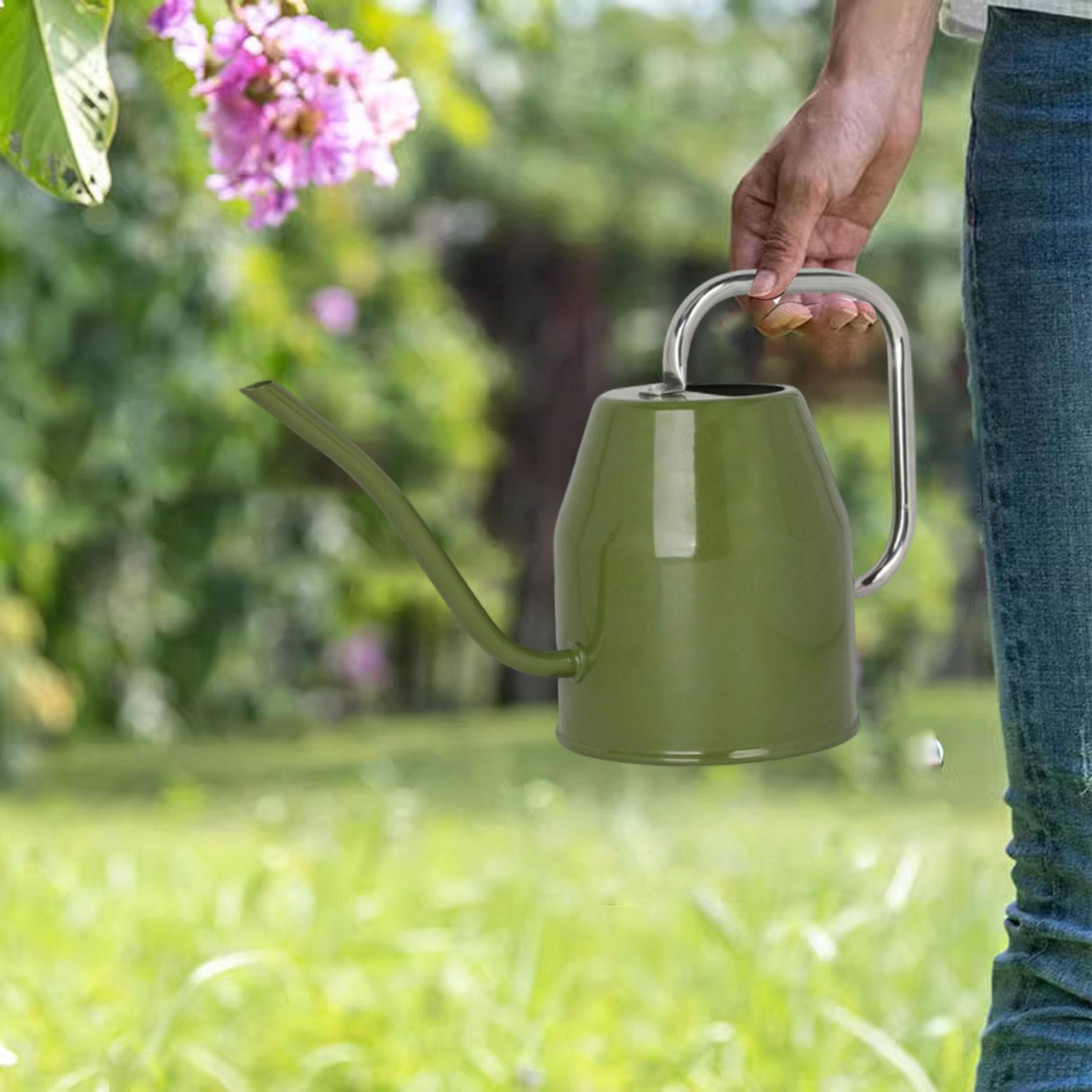 

Watering Can Ergonomic Handle Water Gifts Balcony Plant Sturdy Modern Lightweight Easy