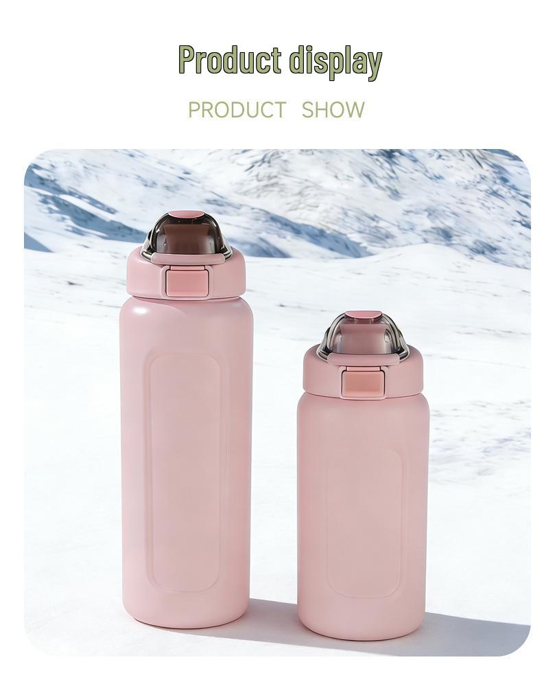 Large Capacity 304 Stainless Steel Vacuum Thermos Cup for Car & Outdoor Use