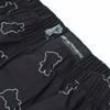 Emporio Armani Manga Bear Cotton Woven Trunks, Front Opening, Men's, Japanese Size, 54240003, Size 98 (Black)