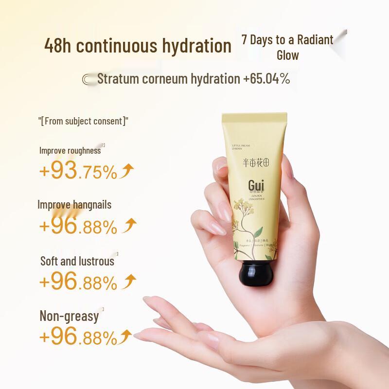 Little Dream Garden Peach Rose Hydrating Hand Cream