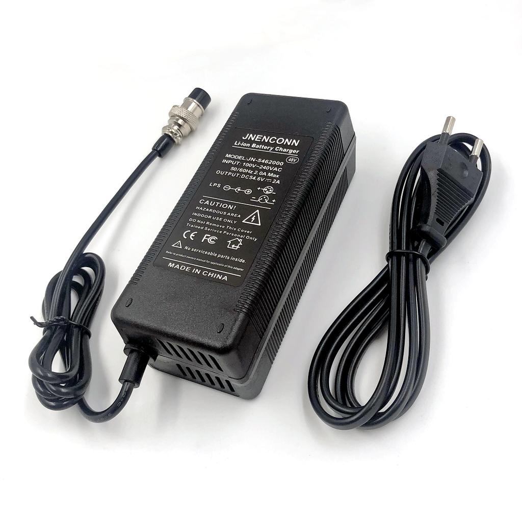 48V Charger Output 54.6V2A Lithium Battery Charger for 48V Kugoo M4 Kugoo X1 M4 Pro Speedway Leger Mini 4 Pro