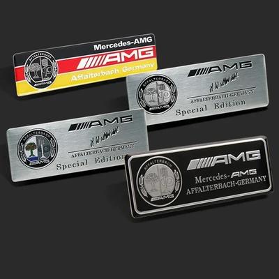 For AMG Car AMG 1pcs 80x30mm Auto Side Window Badge Sticker