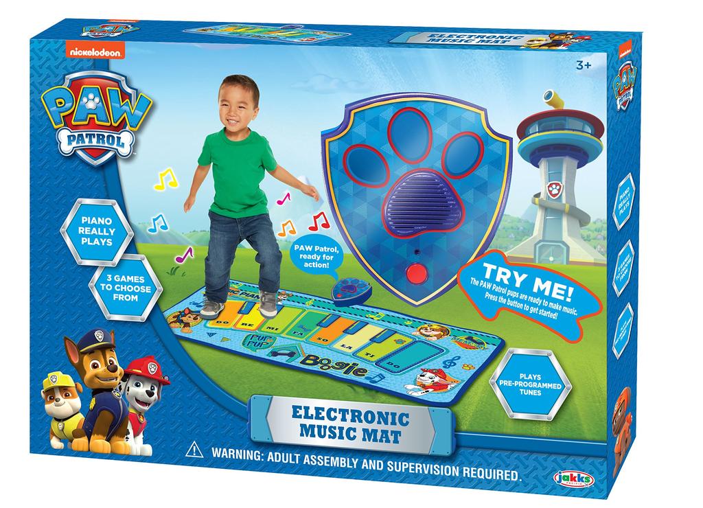Nickelodeon Paw Patrol Electronic Music Mat Play Dancing with Puppies