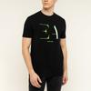 Emporio Armani Creative Letter Print Short Sleeve T-Shirt Men Tops Black 3H1TA5-1J0AZ-0999