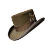 New Fashion Flat Top Wool Top Hat, Direct Supply of Pure Wool Top Hat, Hot-selling Felt Hat