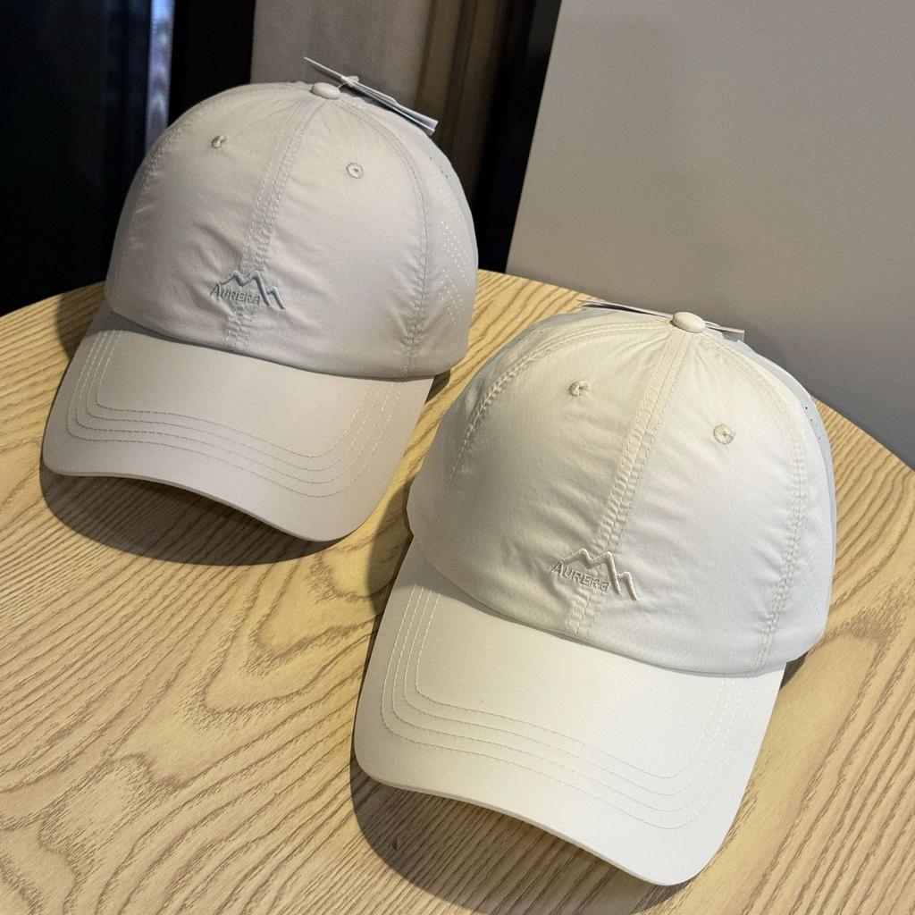 High-quality men's summer quick-dry breathable baseball cap, outdoor fishing sunshade, sun protection women's duckbill cap, sun hat