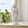Estatua de Nuestra Señora de Guadalupe Escultura de México Estatua, Figura de la Virgen María de Resina, Estatuas Religiosas Detalladas Decoración del Hogar para Estante de Altar Mesa,