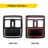 Carbon Fiber Style Decor Interior Kit Cover Decor Trim For Honda Civic 2016-