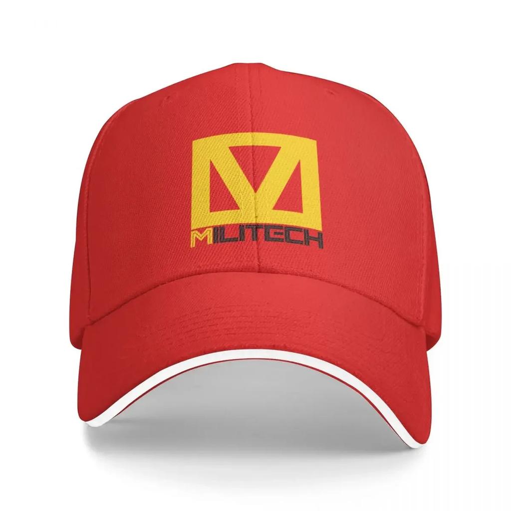 Militech International ArmaUnisexts Tshirt 2 Baseball Cap Sports Cap Snapback Cap Unisexs Tennis Women's