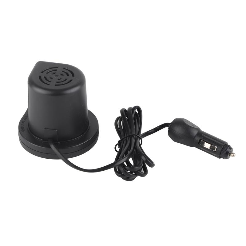 12V DC Elektrikli Hava Pompası Şişirici, Şişirilebilirler için 3 Başlıkla Yatak Sal Yatak Tekne
