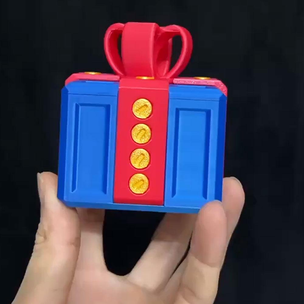 Lustiges Streichgeschenk Mittelfinger Neuheit Weihnachtsgeschenk Erwachsenenspielzeug Überraschung Pop-Up-Box mit Schrauben Nerviges Geschenk für Freunde