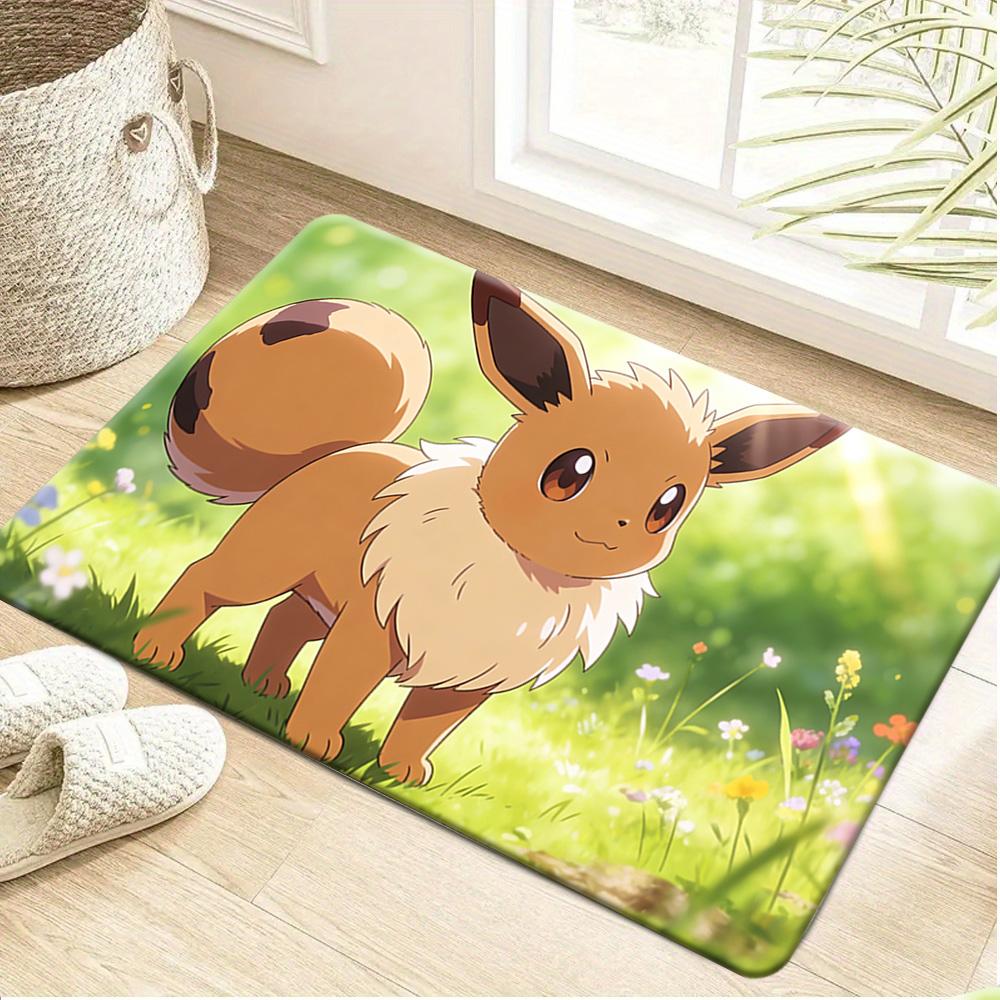 Pokemon Psyduck  Hey!  Cute Yellow Print Non-slip Doormat, Soft Absorbent Floor Rug for Home Decor 40cm x 60cm