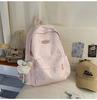 Schoolbag schoolbag female junior high school high school student star printing Korean version backpack Mori high value ins style college student