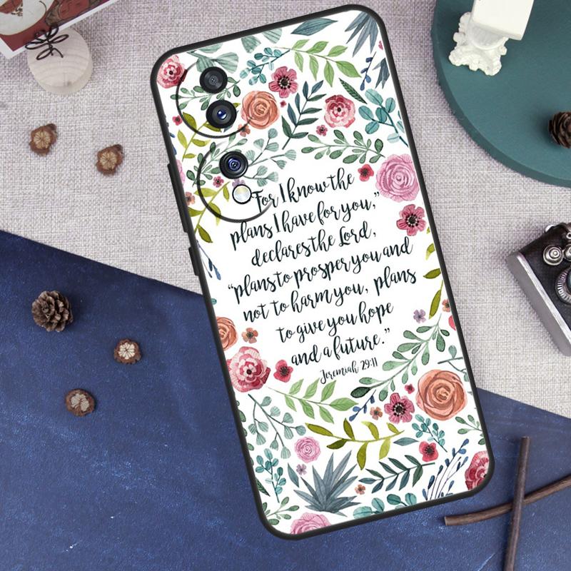Bible Verse Jesus Christ Christian Case For Honor Magic 7 6 5 8 Pro Cover For Honor 400 200 50 70 90 Lite X8a X8b X9a X9b X9c