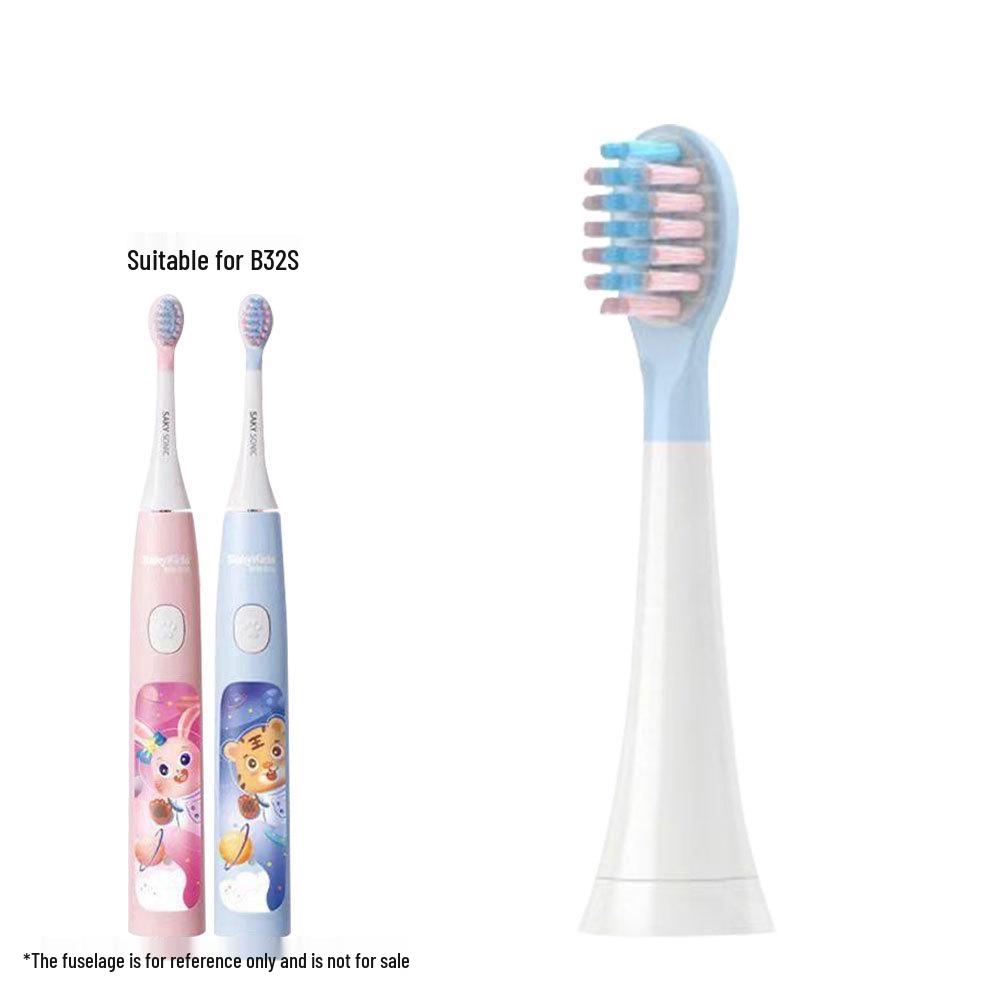 Soft Bristle Replacement Heads for Chicco Baby & Children's Toothbrush B2/B1J/B32/B32S/F2/K2 Gum Protection