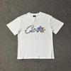 VibeStreet Summer New Printed Short Sleeve T-shirt Loose Round Neck Casual Fashion Brand Top
