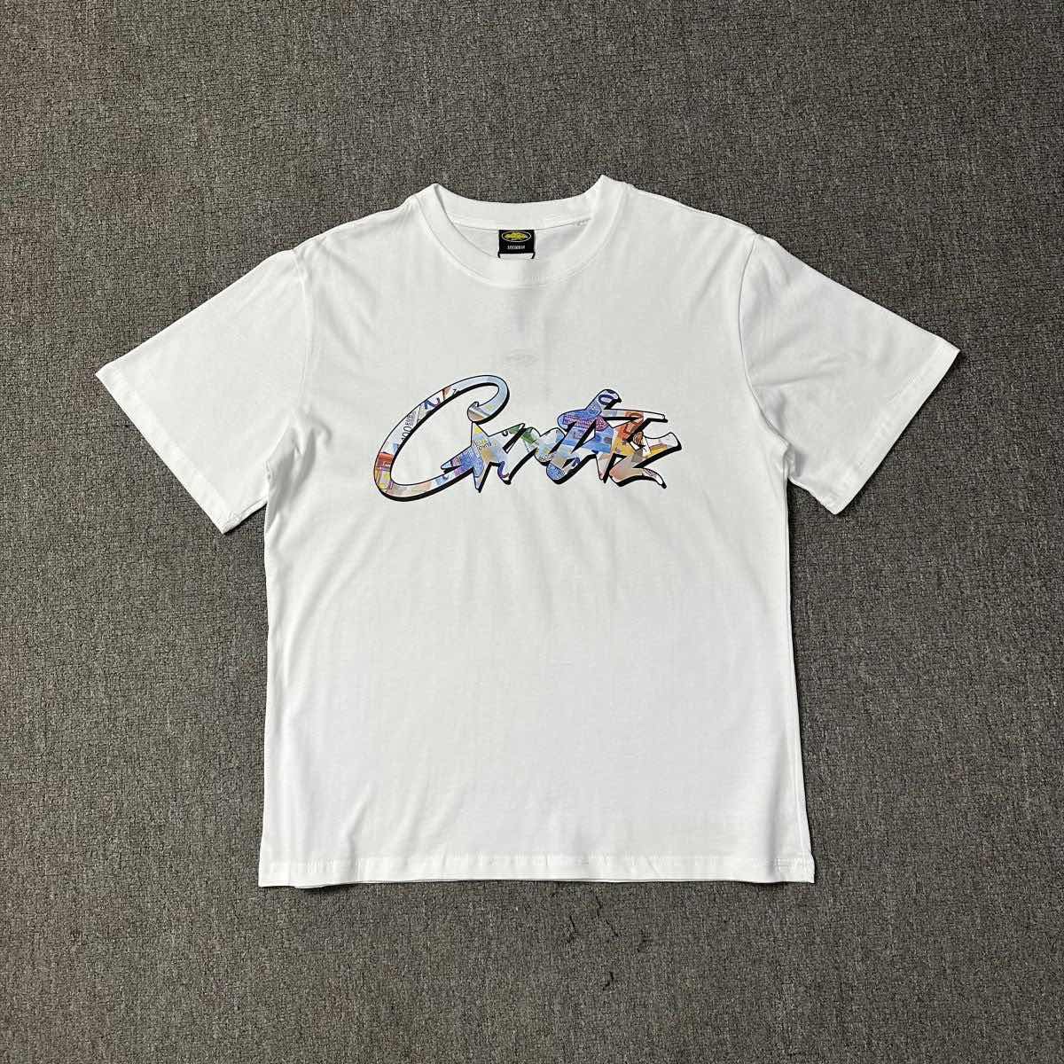 STREETRICH Summer New Printed Short Sleeve T-shirt Loose Round Neck Casual Fashion Brand Top S