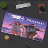 Custom Name Gta Theme Mouse Pad Non Slip Rubber Base Multifunctional Office Home Decor Perfect For Workspace Personalization