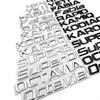 2026 Hot Metal Car Letters Rear Trunk Decals Emblem Badge Logo Sticker For Skoda Octavia Superb RAPID FABIA KAMIQ KAROQ KODIAQ Y