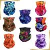 Used [NEW] [SMEHCF] Multipurpose Bandanas 8pcs for Women Men Headband Balaclava Hair Head Scarf Face Half Airsoft Paintball Mask Neck Gaiter