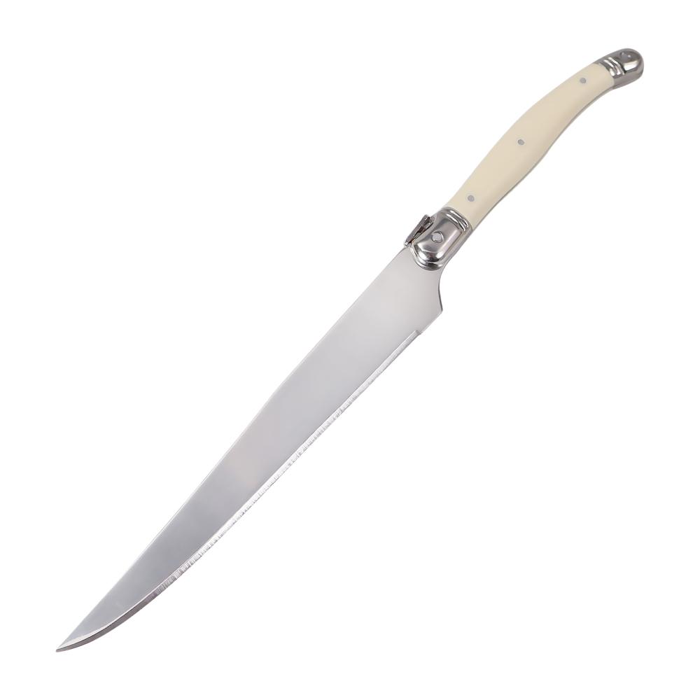 

Нож для жареного ягненка из нержавеющей стали, вилка, сервировочные принадлежности для салата, нож для индейки, нож для стейка, жареного мяса, набор инструментов для теппаньяки