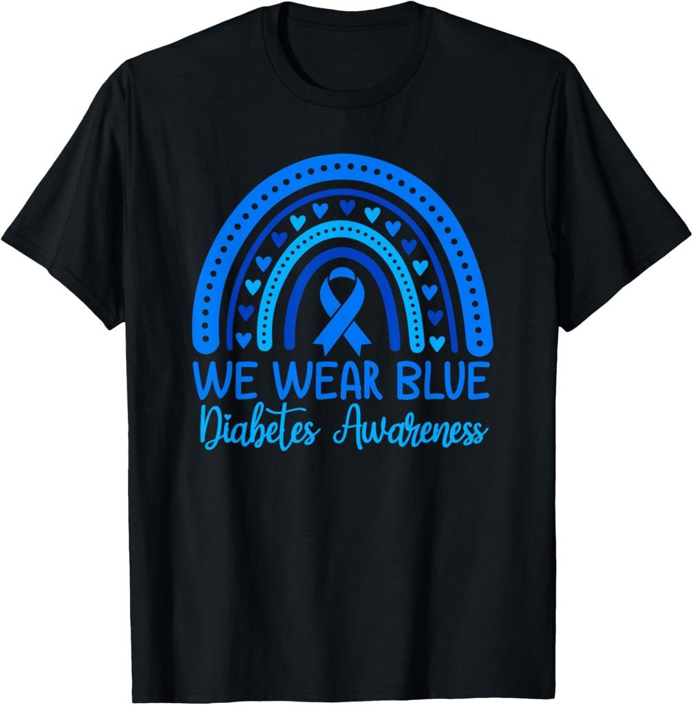 In November We Wear Blue Diabetes Awareness Unisex T-Shirt