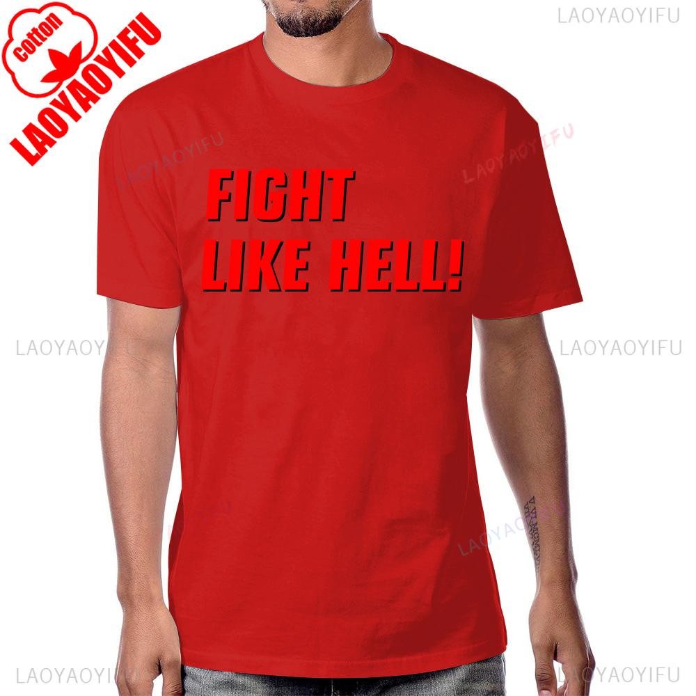 Fight Like Hell Support Postal Workers Support Workers Save USPS Tshirt Casual Cotton Streetwear Short Sleeve Summer Man Tshirt