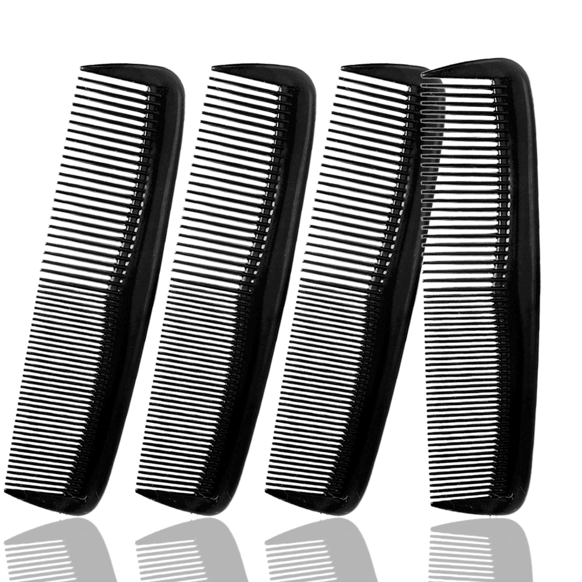 

Soft N Style Hair Care 4-Pack Comb - Not Breakable - Comb/fine Tooth Comb/peines Para Cabello 4 pieces/set